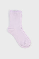 Lilac lettuce trim classic socks_3