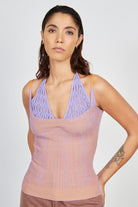Lilac halter strap ribbed tank_1