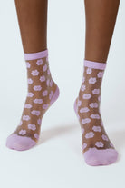 Lilac sheer tiny flower socks_2