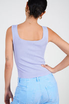 Lilac thick strap knit tank_2