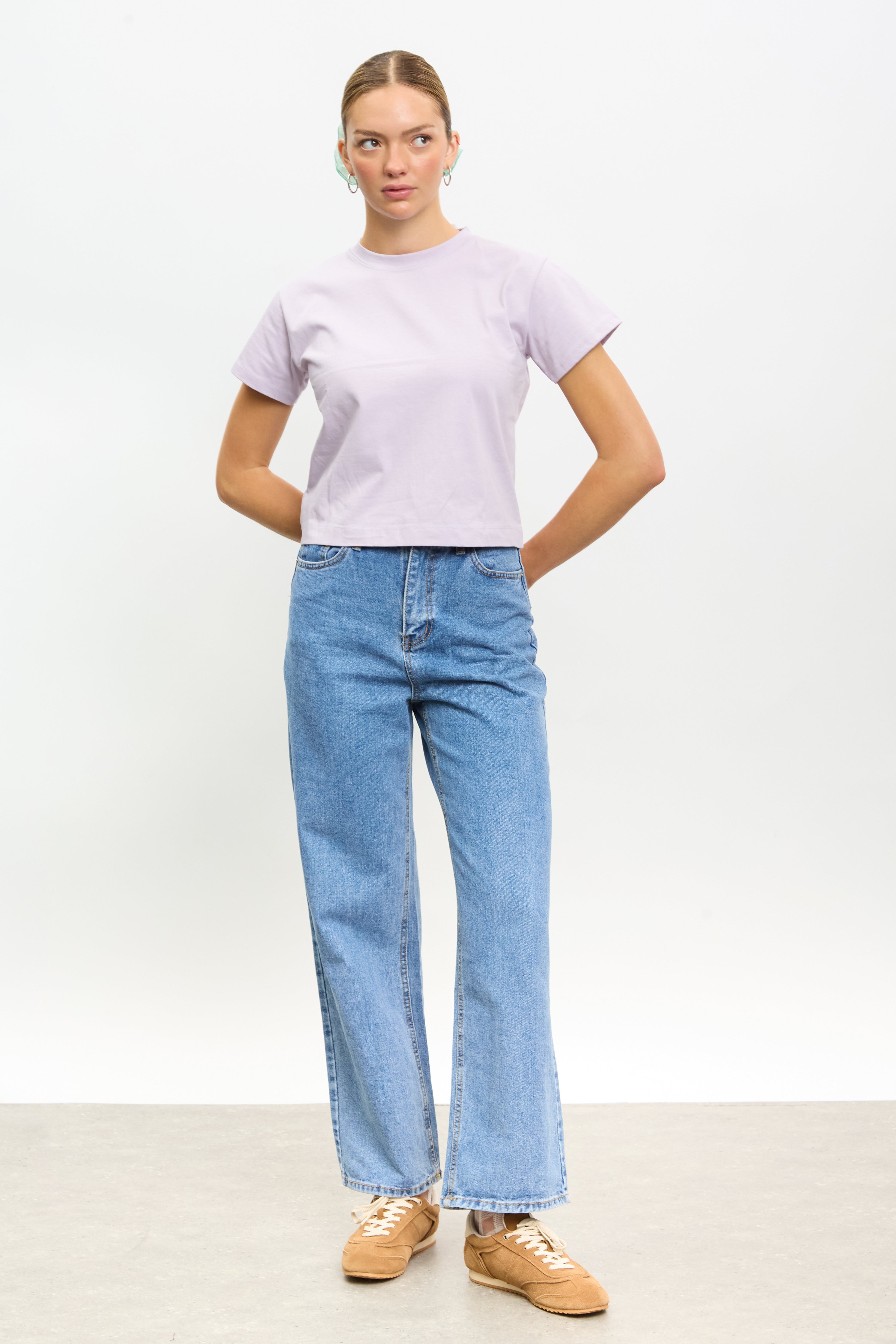 Mid blue slouchy wide leg jeans_3
