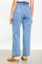 Mid blue slouchy wide leg jeans_2