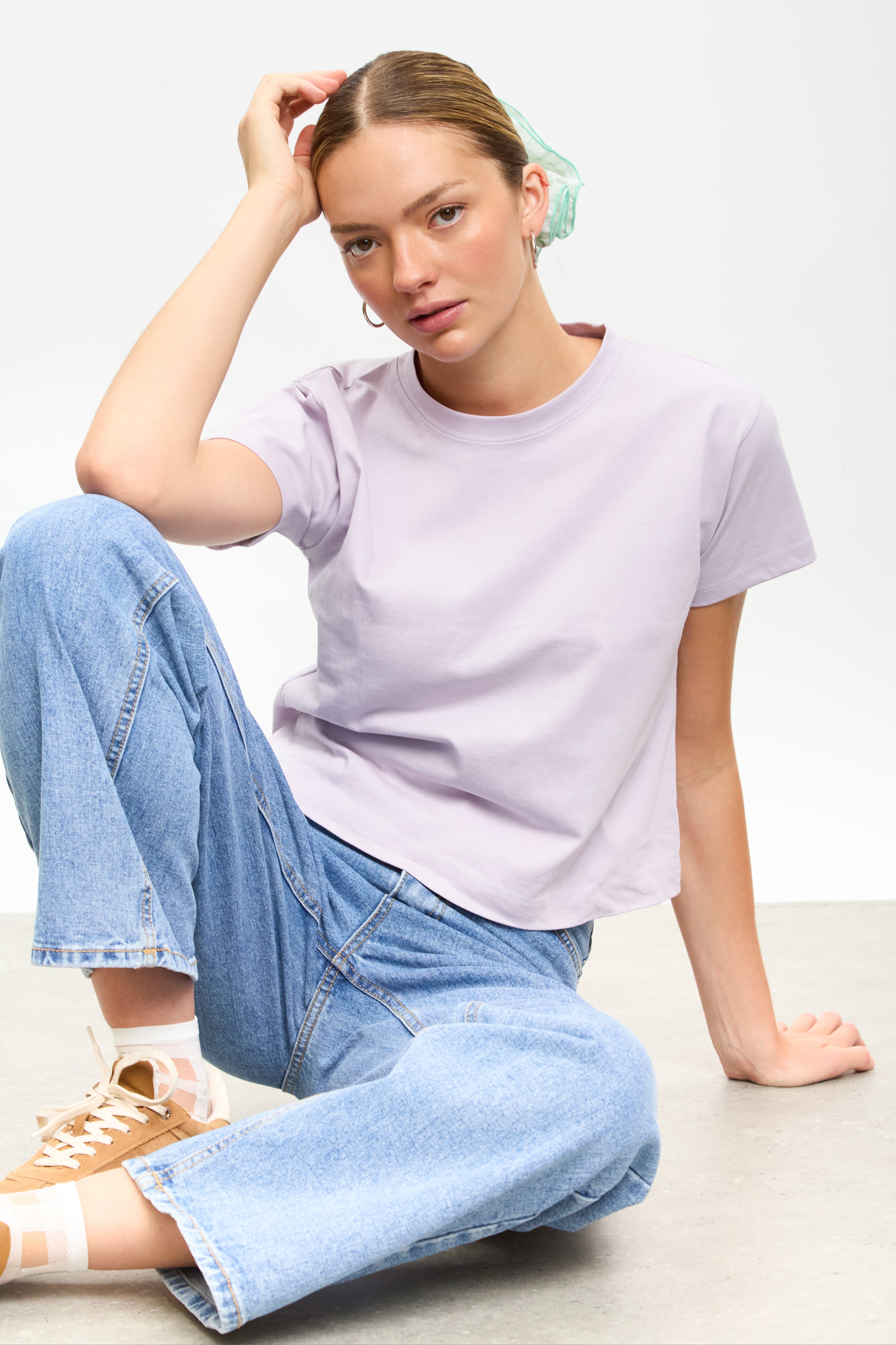 Mid blue slouchy wide leg jeans_4