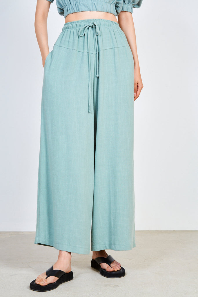 Mint high waisted wide leg trousers_2