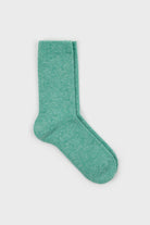 Mint smooth cashmere wool blend socks_1