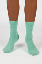 Mint smooth cashmere wool blend socks_4