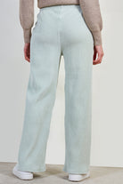 Mint green ribbed velvet trousers_3
