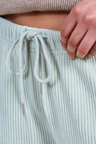 Mint green ribbed velvet trousers_4