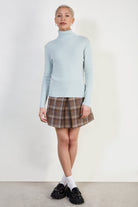 Mint green cashmere blend turtleneck_2