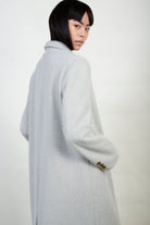 Mint soft wool blend double breasted coat_3