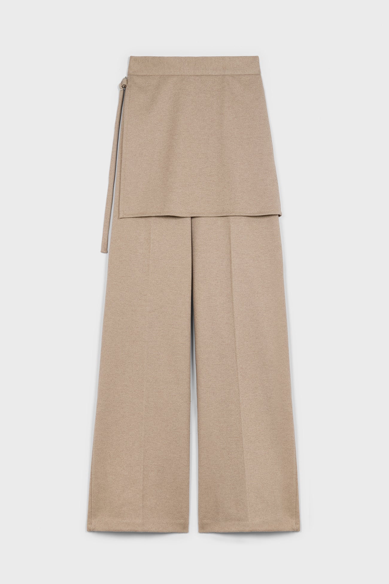 Beige smart skirt trousers_6
