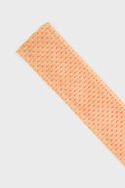 Mustard and red polka dot sheer socks_2