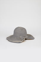 Navy and ivory striped wide brim sun hat_3