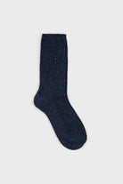 Dark rainbow fleck ribbed socks - Set of 5