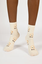 Oatmeal happy bread loaves socks_2