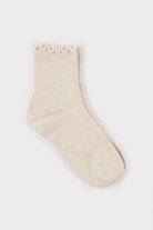 Ruffle trim socks - Set of 5