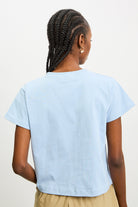 Powder blue crew neck t-shirt_2
