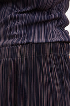 Purple and brown micro ribbed pleated trousers_3