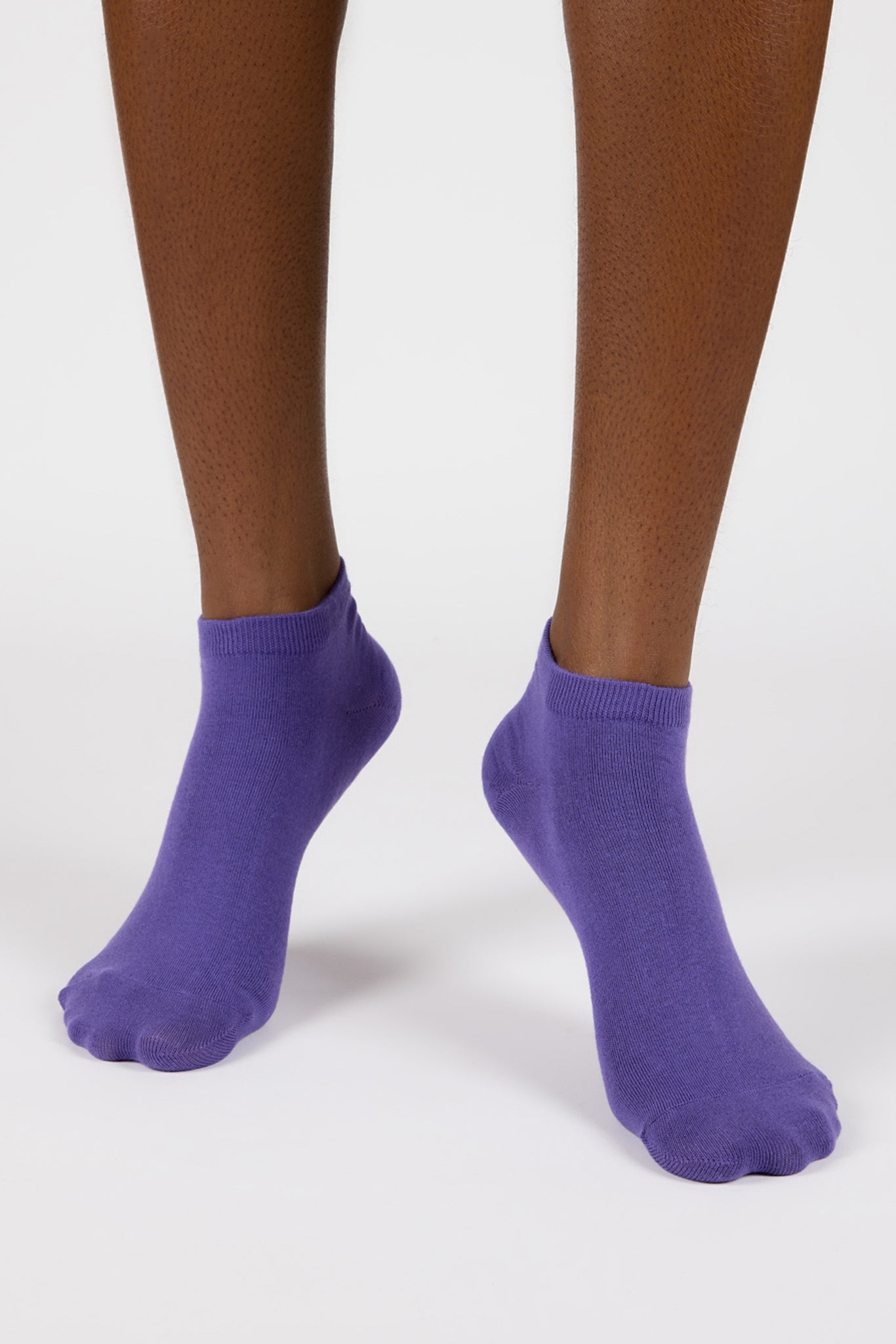 Purple classic ankle socks_1