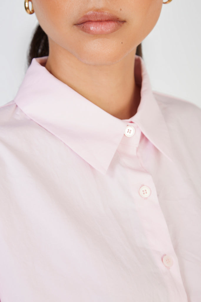 Purple pink short sleeved shirt_3