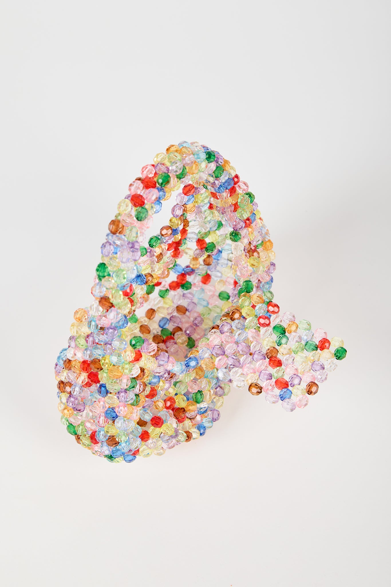 Rainbow beaded structured mini bag_6
