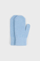 Sky blue wool blend mittens_1