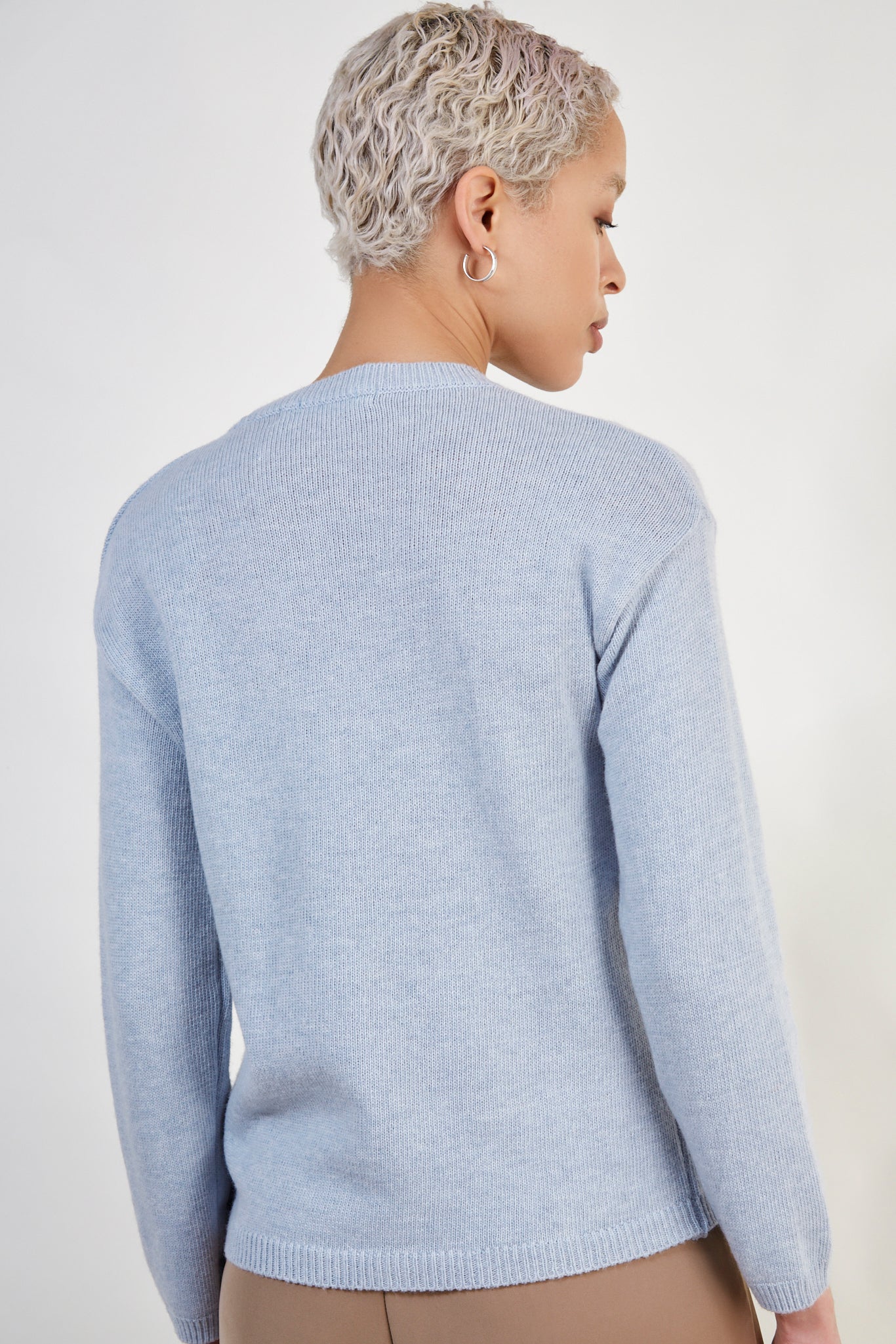 Sky blue alpaca blend light jumper_3