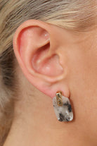 Ivory marble rectangle gold drop bar earrings_2