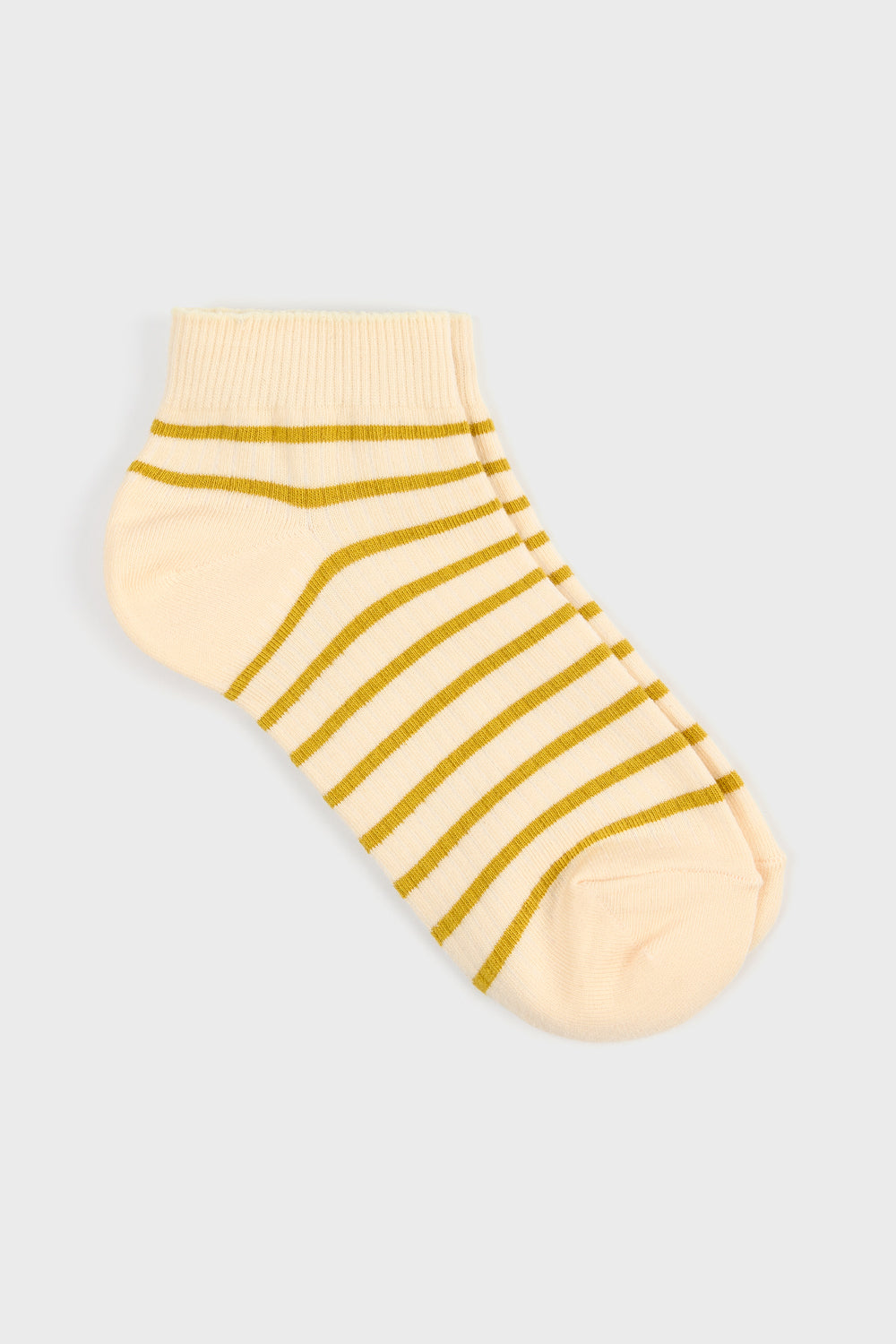 Striped ankle socks - Set of 3