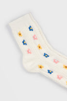 White blue and pink ditsy daisy socks_4