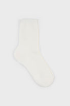 White classic ribbed socks_1