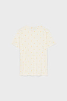 White daisy print t-shirt_2