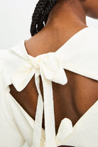 White double tie back bubble hem top_3