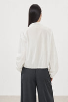 White high low windbreaker_2