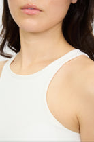 White jersey halter tank_3