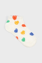 White scribble hearts pop socks_3