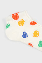 White scribble hearts pop socks_4