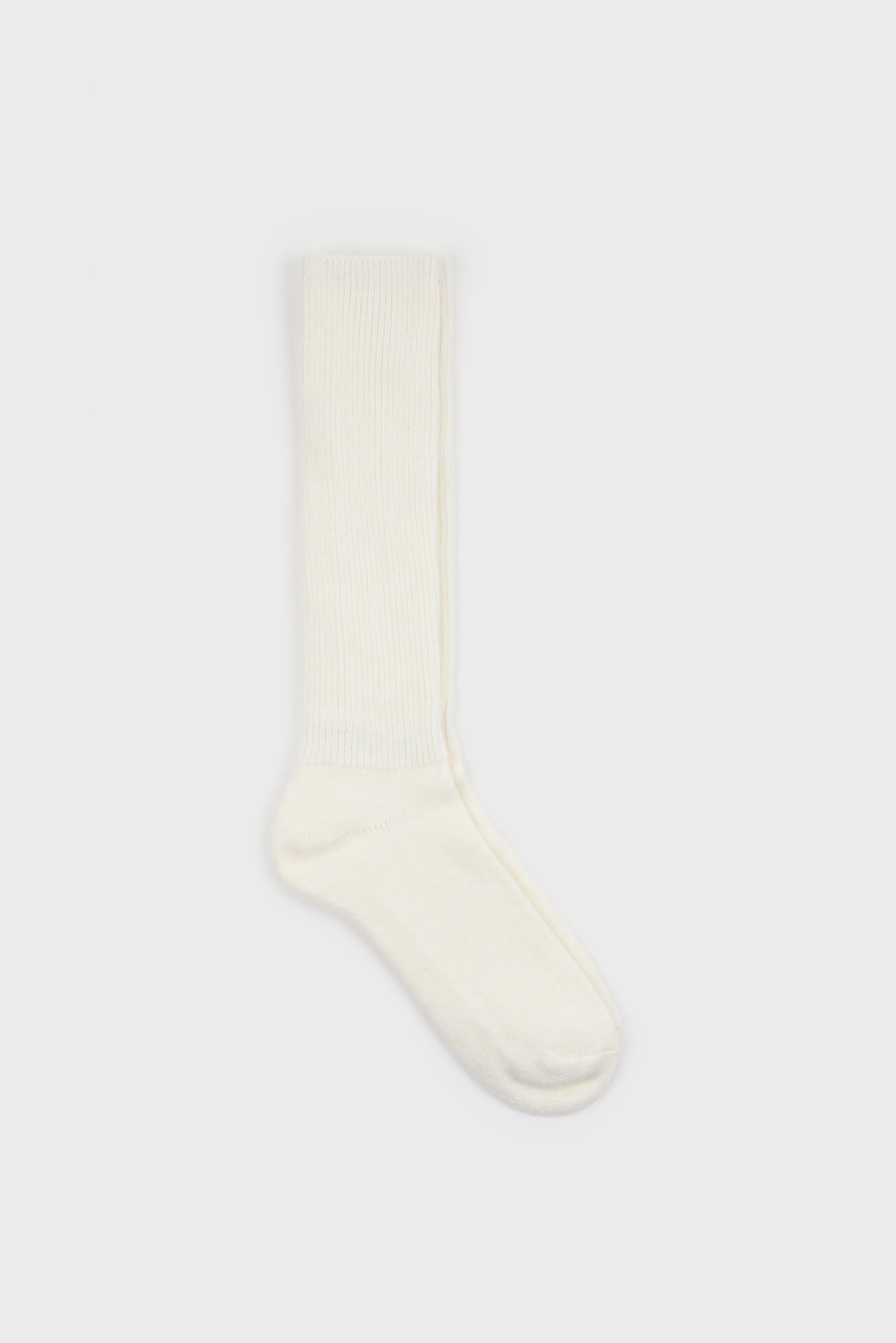 Dark thin ribbed long cashmere blend socks - Set of 3_3