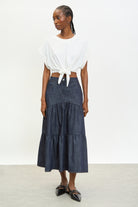 White tie waist sleeveless tee_4