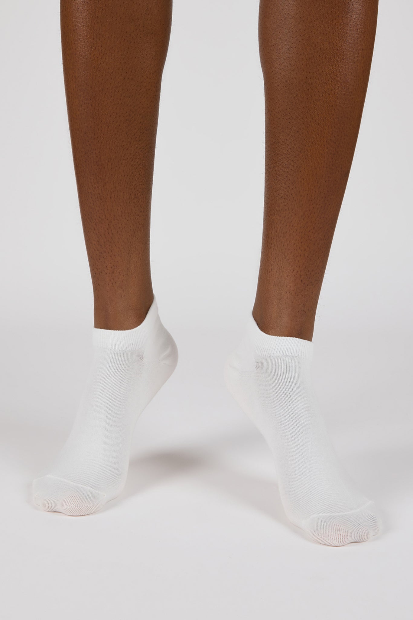 White tiny ice cream ankle socks_2