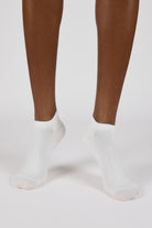 White tiny ice cream ankle socks_2
