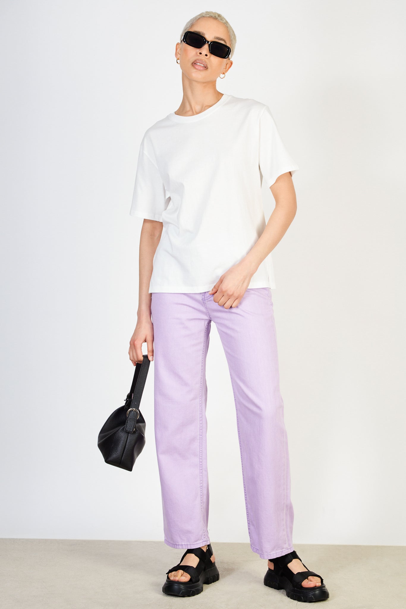 White vintage texture t-shirt_4