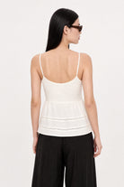 White button front tiered spaghetti strap tank top_3