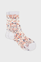 Sheer multicolour dot socks - Set of 3