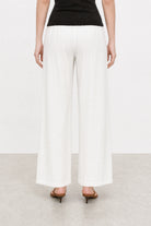 White wide leg floaty trousers_3