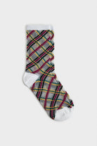 White criss cross multicolour sheer socks_2