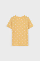 Yellow daisy print t-shirt_2