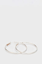 Silver hoop earrings - 60_1