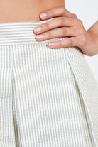 Grey and ivory striped seersucker skirt_4