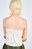 Ivory button front strapless top_2